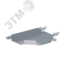 Лоток монтажный угловой тройниковый горизонтальный ЛУТГ.300.50.753.1,5.1