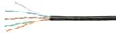 Кабель Cabeus UTP-4P-Cat.5e-SOLID-BK (U/UTP, CAT.5E, PVC, 305 м, черный) (7252c)