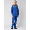 Костюм женский Весна-1 СОП NEW (ткань Смесовая,210) брюки, васильковый серый, 40-42 170-176