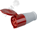 Розетка NCA-SR224-32-380 переносная 32А 3P+PE IP44