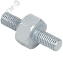 Соединитель для изоляционной штанги-молниеприемника оцинкованная сталь IEK