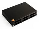 Бокс оптический универсальный 19" выдвижной Hyperline FO-19V-2U-6xSLT-W130H30-48UN-BK