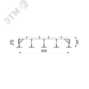 Опорная конструкция для установки оборудования TECHNORAPTOR FOOT 3000х6000 тип 2 HD