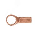 Ключ накидной односторонний 30 омедненный Hortz