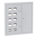 Щит этажный 10 кв. двухдвер. (1000х950х150) EKF PROxima