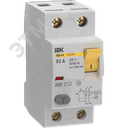 Выключатель дифференциальный (УЗО) KARAT ВД3-63 2P 63А 100мА 6кА тип AC