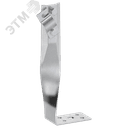 Держатель проводника круглого 6-10мм винтовой угловой скрытый h=140мм оцинкованная сталь IEK