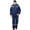 Костюм Мастер Ультра утепленный (ткань смесовая, 210), куртка, брюки, темно-синий, 136-140,182-188
