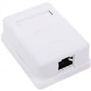 Розетка комп накладная RJ-45 (8Р8С) кат.6 одинарная экран. (WS-RJ45-8P8C-6-1P-SH) Пожтехкабель СКС (201-039)