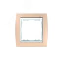 Рамка на 3 поста, S82, пастель кремовая - белый