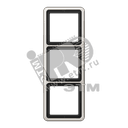 Рамка 3 поста универсальная платина JUNG