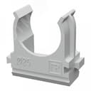 Крепеж-клипса для труб АБС-пластик д25 (10шт/500шт уп/кор) Промрукав