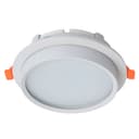 Светильник встраиваемый Feron DL704 потолочный GX70 белый круг IP44 51105