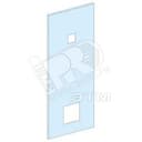 Дверь с вырезом для компенсатора 650мм