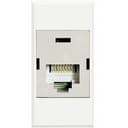 Axolute Розетка компьютерная RJ45 FTP категория 6 110 IDC белая