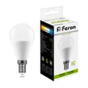 Лампа светодиодная Feron LB750 Шарик E14 11W 4000K 25947
