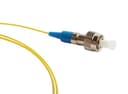Пигтейл волоконно-оптический FC/UPC 1 м Hyperline FPT-B9-9-FC/UR-1M-LSZH-YL