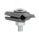 Зажим прута универсальный малый (пластина 30х30мм), HZ PROxima EKF