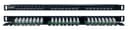 Патч-панель высокой плотности 0.5U RJ-45 Hyperline PPHD-19-24-8P8C-C5E-110D
