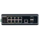 Промышленный неуправляемый 11 портовый PoE коммутатор SW-60812/I Osnovo