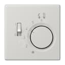 Накладка для регулятора подогрева пола Серия LS990 Материал- термопласт Цвет- светло-серый JUNG