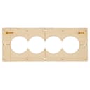 Шаблон для подрозетников c 4 отв. диам. 72 мм EKF Expert