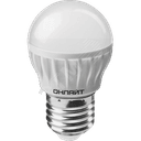Лампа светодиодная LED 8вт E27 белый матовый шар