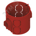 Коробка установочная СУ 60х60мм пластм.сборная винты (инд.уп.)