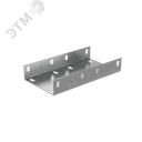 Соединительная пластина усиленная П-образная для лотка 50х100 мм ПЛЮС INOX304