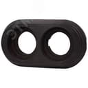 Лизетта Рамка 2 постовая (Угольно-черный на бревно 280мм)