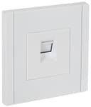 Розетка компьютерная RJ45 кат.5E FORTE&PIANO FP232 бел. IEK FP-K10-1-K01