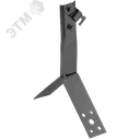 Держатель проводника круглого 6-10мм винтовой для конька h=80мм оцинкованная сталь TD IEK