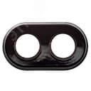 Лизетта Рамка 2-х постовая, керамика, цвет коричневый BF2-620-02 Бирони