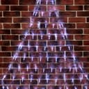 Гирлянда Сеть 2х2х15 м свечение с динамикой прозрачный ПВХ 136 LED 230 В цвет свечения белый контроллер в комлекте 215055