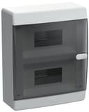 Корпус ЩРН-П-18 UNION Compact IP41 черн. прозр. дверь пластик. IEK UIC-KP12-N-18-41-K01