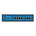 PoE-коммутатор ST-S140POE (2М/100W/А) PRO Space Technology