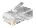 Разъем телефонный Hyperline PLUG-6P4C-P-C2-100
