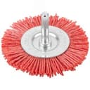 Щетка для дрели, Плоская, нейлон, 75 мм, блистер, Profi FIT