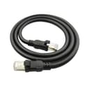 Патч-корд Cabeus PC-ARM-FTP-RJ45-Cat.6a-3m-PE (F/UTP, CAT.6A, PE, 3 м, черный) (10140c)