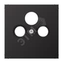 Накладка для телевизионной розетки (SAT-TV-FM) Серия LS990 Материал- металл Цвет- алюминий дарк JUNG