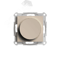 ATLASDESIGN СВЕТОРЕГУЛЯТОР (диммер) повор-нажим,  LED, RC, 400Вт, мех., ПЕСОЧНЫЙ