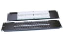 Патч-панель 19", 2U, на 32 порта RJ-45, 5e Hyperline PP3-19-32-8P8C-C5E-110D (Черный)