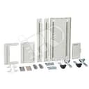 Кабель-канал навесного шкафа 300мм 21 модуль