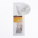 Хомут стальной 4,6х200мм, d пучка max 55мм, нагрузка 50кг, серый (25шт в упак) FERON