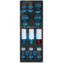 Набор ударных головок 1/2", ложемент, 11 предметов