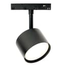 Светильник Feron AL119 трековый магнитный под лампу GX53 230В черный 48727