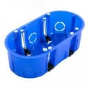 Коробка установочная двухместная ГСК безгалогенная (HF) 140х68х46 (94шт/кор) Промрукав