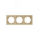 VESNA Рамка 3-ая горизонтальная б/вст золото