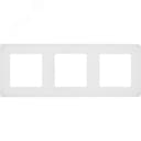 Рамка 3 поста INSPIRIA белая LEGRAND