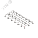 Опорная конструкция для установки оборудования TECHNORAPTOR STEELFOOT 2500х6000 HD КМ-профиль